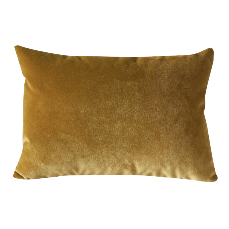 Coussin ocre