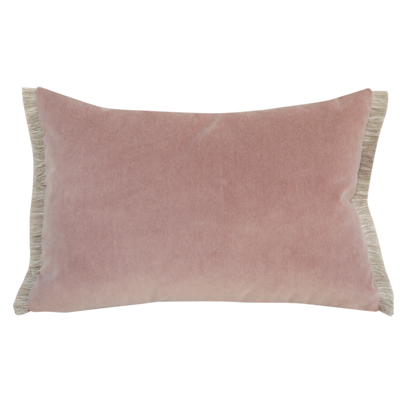 Coussin vieux rose