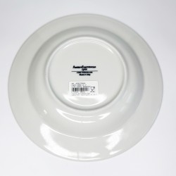 Assiette creuse – Porcelaine Fontebasso 1760 Décor Oliva Bianco