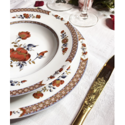 Assiette de service porcelaine Limoges – Manufacture Royale 28cm