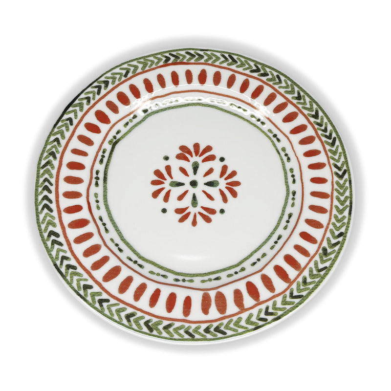 Assiette dessert Fontebasso 1760 – Piatto Dessert Oliva 21