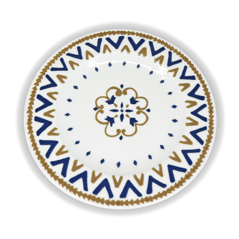 Assiette dessert Fontebasso 1760 – Piatto Dessert Oliva 21