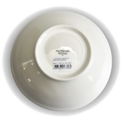 Dos Asssiette creuse Kütahya Porselen réf BNOFD24KK890668 Made in Türkiye poinçon