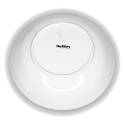 Assiette creuse GenWare BS4034 – Relief spirale en bordure
