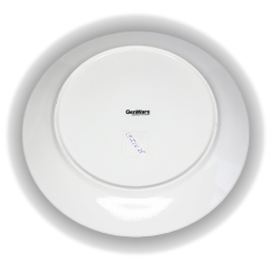 Dos assiette plate GenWare BS4034 poinçon  Ø27cm