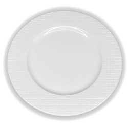 Assiette dessert GenWare BS4034 – Relief quadrillage