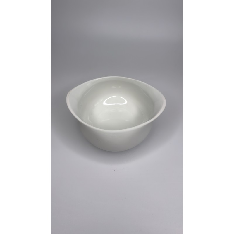 Bol The Tablet Cookplay blanc hémisphérique vue intérieur dessus