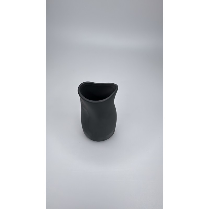 Vase Jelly Cookplay Bilbao porcelaine blanche forme organique vue intérieur
