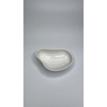The Tablet Cookplay porcelaine blanche languette vue dessus