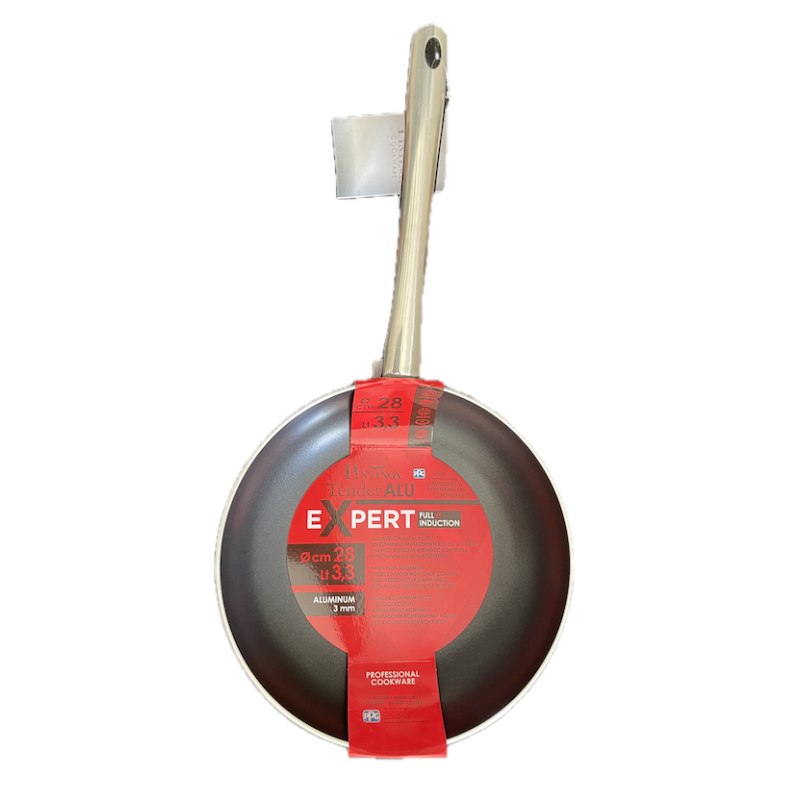 Poêle Pintinox Tender ALU Expert 28 cm aluminium antiadhésive vue de face