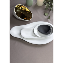 Bol The Tablet Cookplay blanc – Languette signature hémisphérique