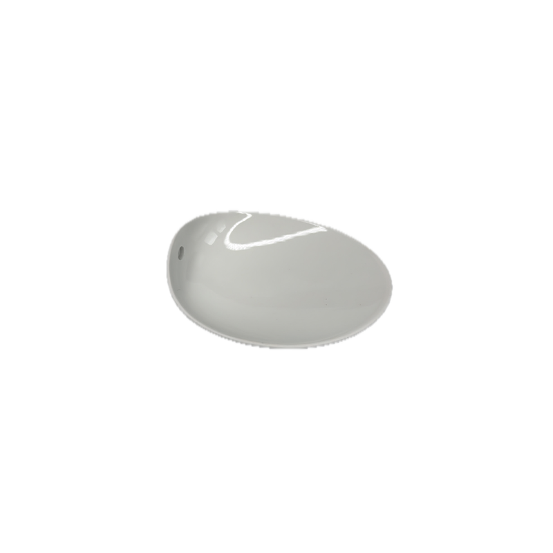 Bol The Tablet Cookplay porcelaine blanche languette vue intérieur dessus
