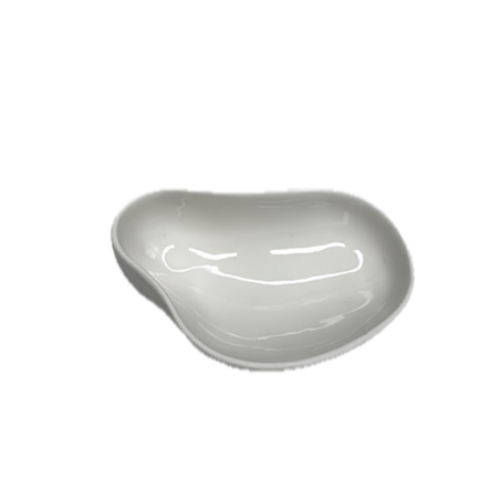 The Tablet Cookplay porcelaine blanche languette vue dessus