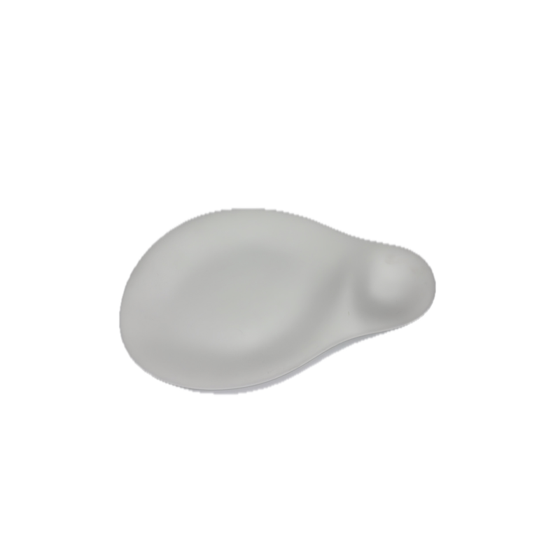 Plat Asymétrique Blanc Design