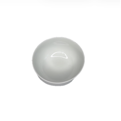 Coupelle ronde porcelaine blanche YAYOI Cookplay design minimaliste vue dessus