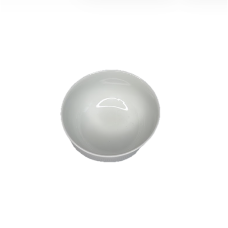 Coupelle ronde porcelaine blanche YAYOI Cookplay design minimaliste vue dessus