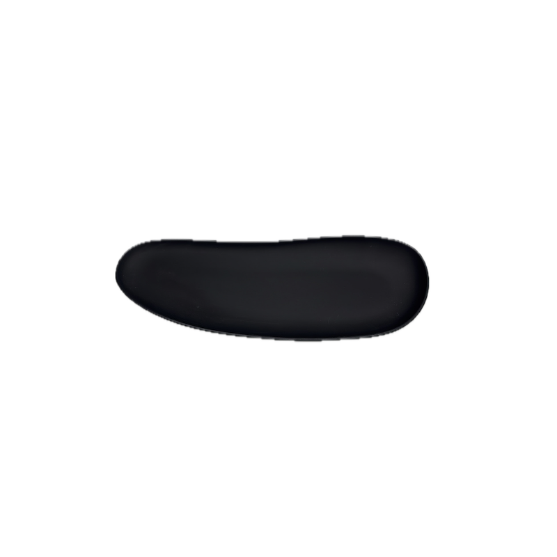 Plat allongé Yayoi noir mat – Cookplay (forme organique)