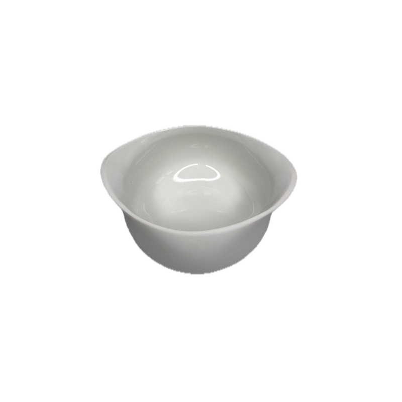 Bol The Tablet Cookplay blanc hémisphérique vue intérieur dessus