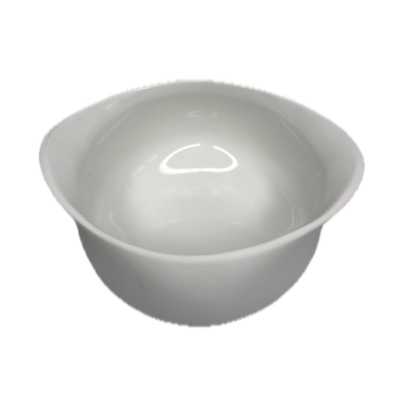 Bol The Tablet Cookplay blanc hémisphérique vue intérieur dessus