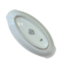 Petit plat ovale de service vue du dessous