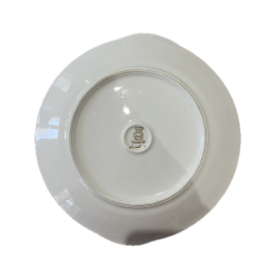 Assiette plate ferme