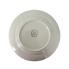 Assiette plate vintage en porcelaine